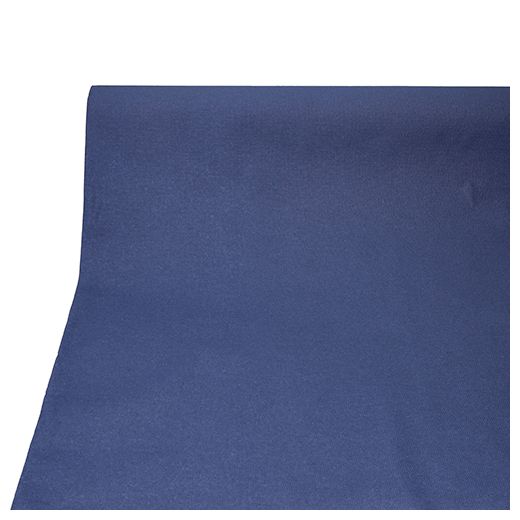 Scheurvast tafelkleed op rol PV-Tissue mix "ROYAL Collection" 20 m x 1,18 m tafelrol donkerblauw 1