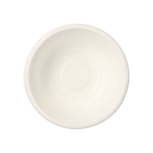 Bio schaal suikerriet "pure" 500 ml Ø 15,5 cm PFAS-vrij bagasse wit 1