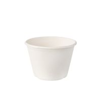 Schalen, suikerriet "pure" 100 ml Ø 7,5 cm · 5,3 cm wit