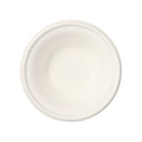 Bio schaal suikerriet "pure" 380 ml Ø 15,5 cm PFAS-vrij bagasse wit 