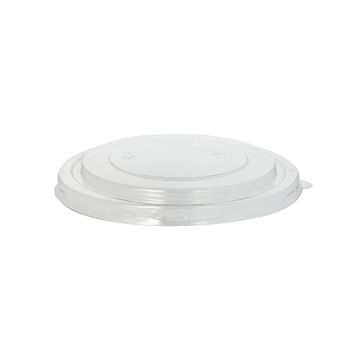 Deksels voor saladeschalen en salade bowls, PET rond Ø 15 cm · 2 cm transparant