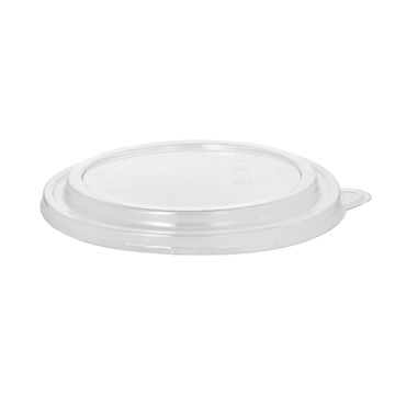 Deksels voor Saladeschalen en salade bowls, PET rond Ø 18,4 cm · 2 cm transparant