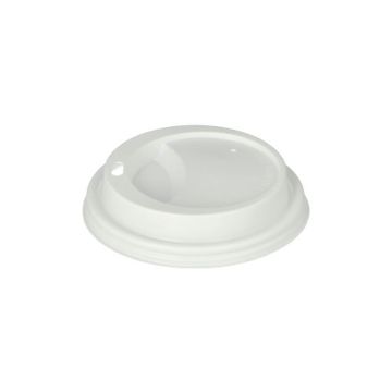 Deksel, PS "To Go" rond Ø 9 cm · 1,8 cm wit