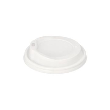 Deksel, PS "To Go" rond Ø 9 cm · 1,8 cm wit