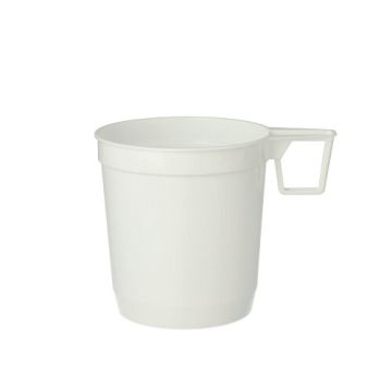 Koffiekopjes, PS 0,25 l Ø 8 cm · 8,5 cm wit