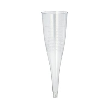 Glasheldere kelken van de champagne flutes(exclusief voetjes) 0,1 l Ø 5 cm · 17,5 cm, wegwerp tops van champagneglazen zonder voetjes