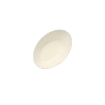 Amuse bordje, fingerfood schaaltje suikerriet "pure" 20 ml 8 x 5 cm, PFAS-vrij  "Egg"