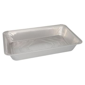 Gastronoom schalen, aluminium plein 8,5 l 8 cm x 32,6 cm x 52,7 cm 1/1