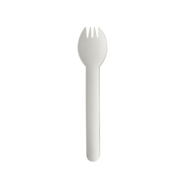 Sporks, papier "pure" 15,1 cm wit