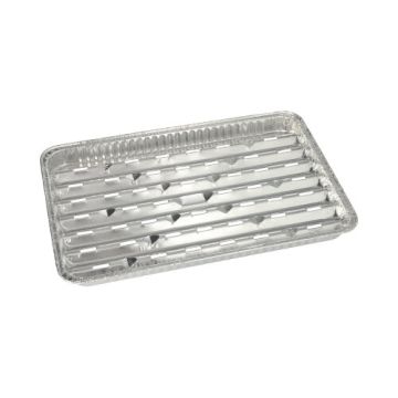 Aluminium grillschalen plein 2,5 cm x 23 cm x 34 cm