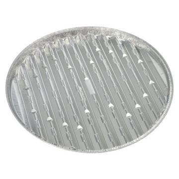 Aluminium BBQ schalen rond Ø 34 cm · 2 cm