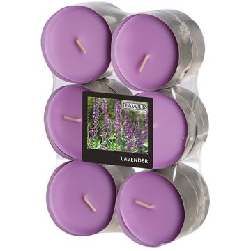 "Flavour by GALA" Maxi geurtheelichten Ø 58 mm · 24 mm violet - lavender