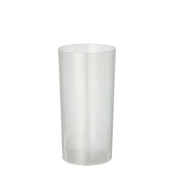 Longdrink glazen, herbruikbaar, PP 0,2 l Ø 5,5 cm · 10,9 cm helder onbreekbaar