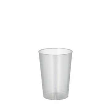 Herbruikbare drinkbeker / shotglas PP 0,1 l Ø 5,2 cm · 7,4 cm splintervrij reusable Basic