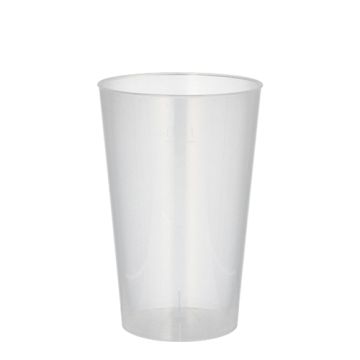 Herbruikbare drinkbekers PP 0,3 l Ø 7,8 cm · 11,8 cm reusable bierglas