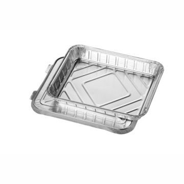 Menuschalen met deksel, aluminium 1-vaks 930 ml 3 cm x 17,7 cm x 22,5 cm