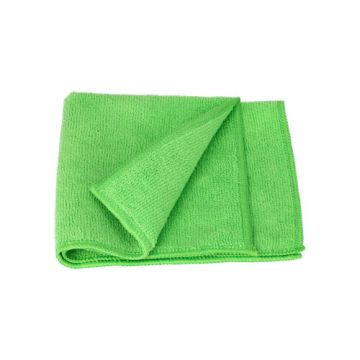 Extra stevige microvezeldoek 32 x 32 cm groen "Profi", professioneel voor alle oppervlakken