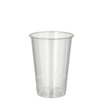 Drinkbekers voor koude dranken, PLA "pure" 0,2 l Ø 7,03 cm · 9,7 cm glashelder