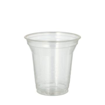 Drinkbekers voor koude dranken, PLA "pure" 0,2 l Ø 9,5 cm · 9,59 cm glashelder