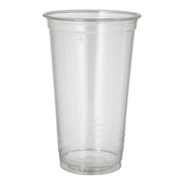 Drinkbekers voor koude dranken, PLA "pure" 0,5 l Ø 9,5 cm · 15,14 cm glashelder