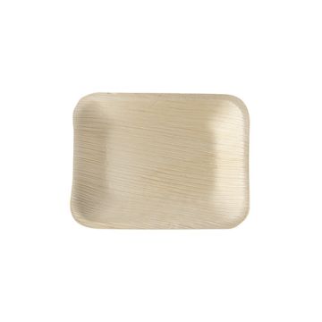 Dienbladen, Palmblad "pure" rectangular 16 cm x 12 cm x 2,5 cm