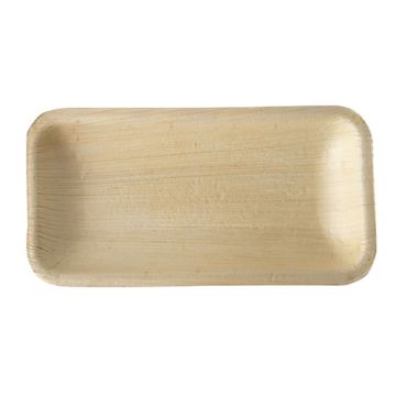 Dienbladen, Palmblad "pure" rectangular 24 cm x 16,5 cm x 2 cm