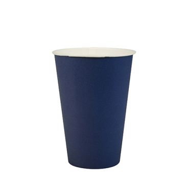 Drinkbekers, Karton 0,2 l Ø 7 cm · 9,7 cm donkerblauw