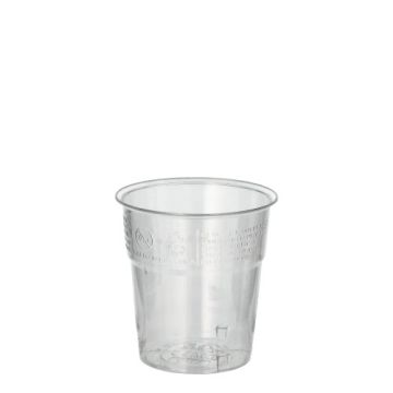 Bekers, PS 0,1 l Ø 6 cm · 6,7 cm glashelder