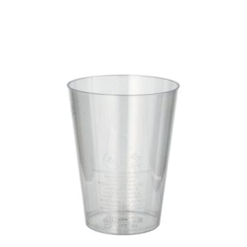 Bekers, PS 0,2 l Ø 7,5 cm · 9,7 cm glashelder