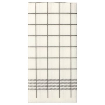 Servetten 2-laags 1/8 vouw 39 x 40 cm "PUNTO" FSC "Kitchen towel" microreliëf grijs