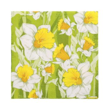 Servetten 3-laags 1/4 vouw 33 cm x 33 cm "Narciso"