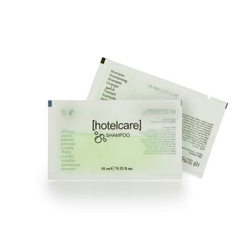 Shampoo "Hotel Care" 10 ml transparant in sachet 