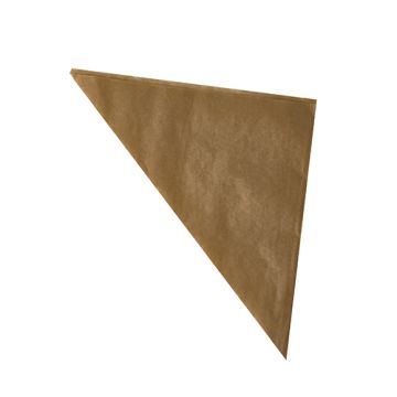 Puntzakken, perkament papier 32,5 cm x 23 cm x 23 cm bruin Vulcapaciteit 250 g, vetvrij, aaneengeregen per 100 stuks aan een touw