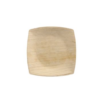 Borden, palmblad "pure" 10 cm x 10 cm naturel "QUADRATO"