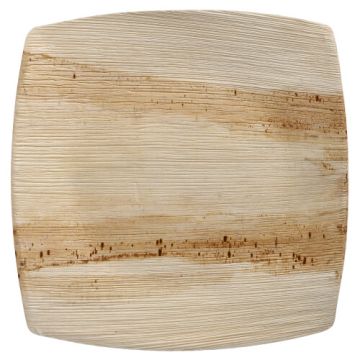 Borden, palmblad "pure" 26 cm x 26 cm naturel "QUADRATO"