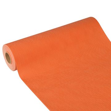 Tafellopers, stofkarakter, nonwoven "soft selection plus" 24 m x 40 cm nectarine