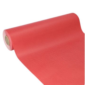 Scheurvaste tafelloper nonwoven "soft selection plus" 24 m x 40 cm waterbestendig rood