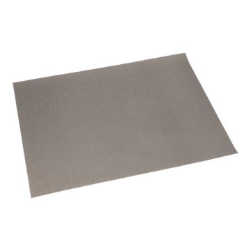 Placemats grijs nonwoven "soft selection plus" 30 x 40 cm, terras