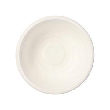 Schaaltje bowl soepkom "pure" 500 ml wit, PFAS-vrij, suikerriet