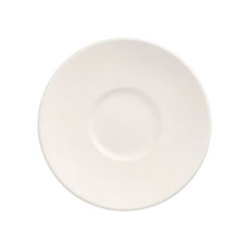 Rond amuse bouche bordje suikerriet "pure" Ø 14,5 cm PFAS-vrij "Cella" wit