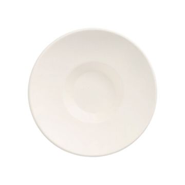 Amuse bouche bordje suikerriet rond "pure" Ø 14,5 cm PFAS-vrij "Cella" wit